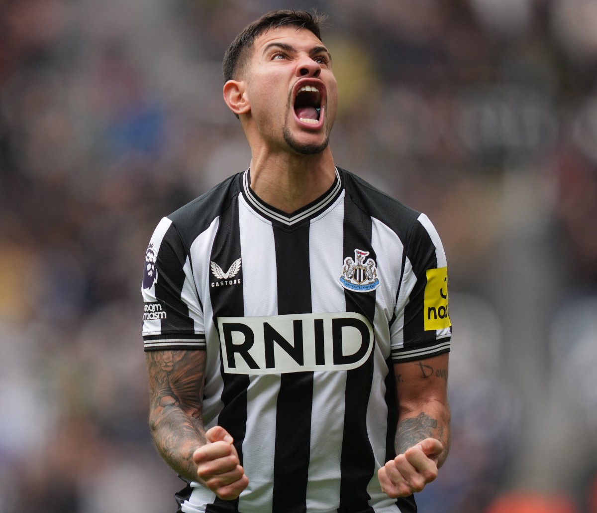 newcastle 4-0 spurs bruno guimaraes (1) Joelinton believes Bruno Guimaraes will stay at Newcastle