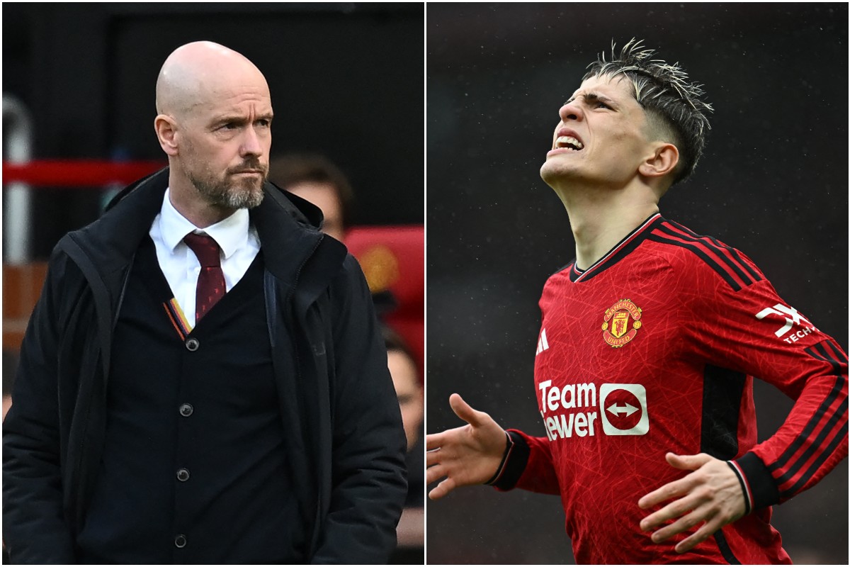 ten hag garnacho manchester united
