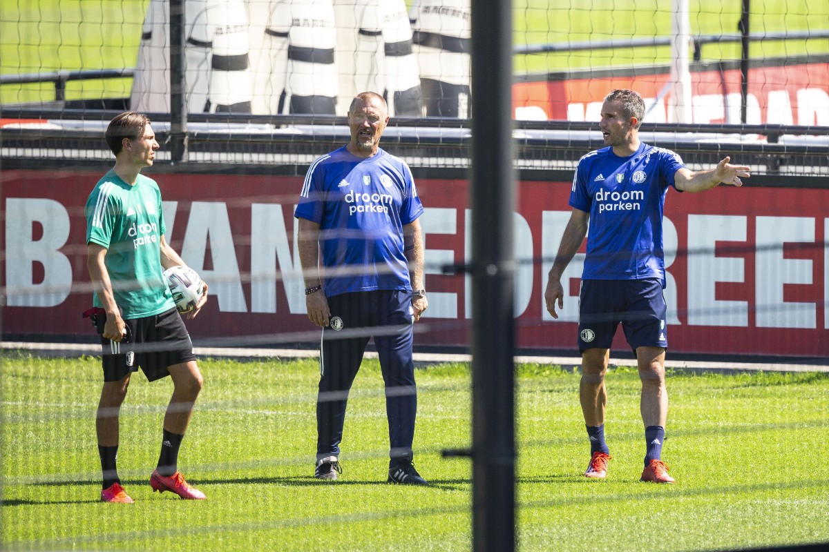 van persie coaching