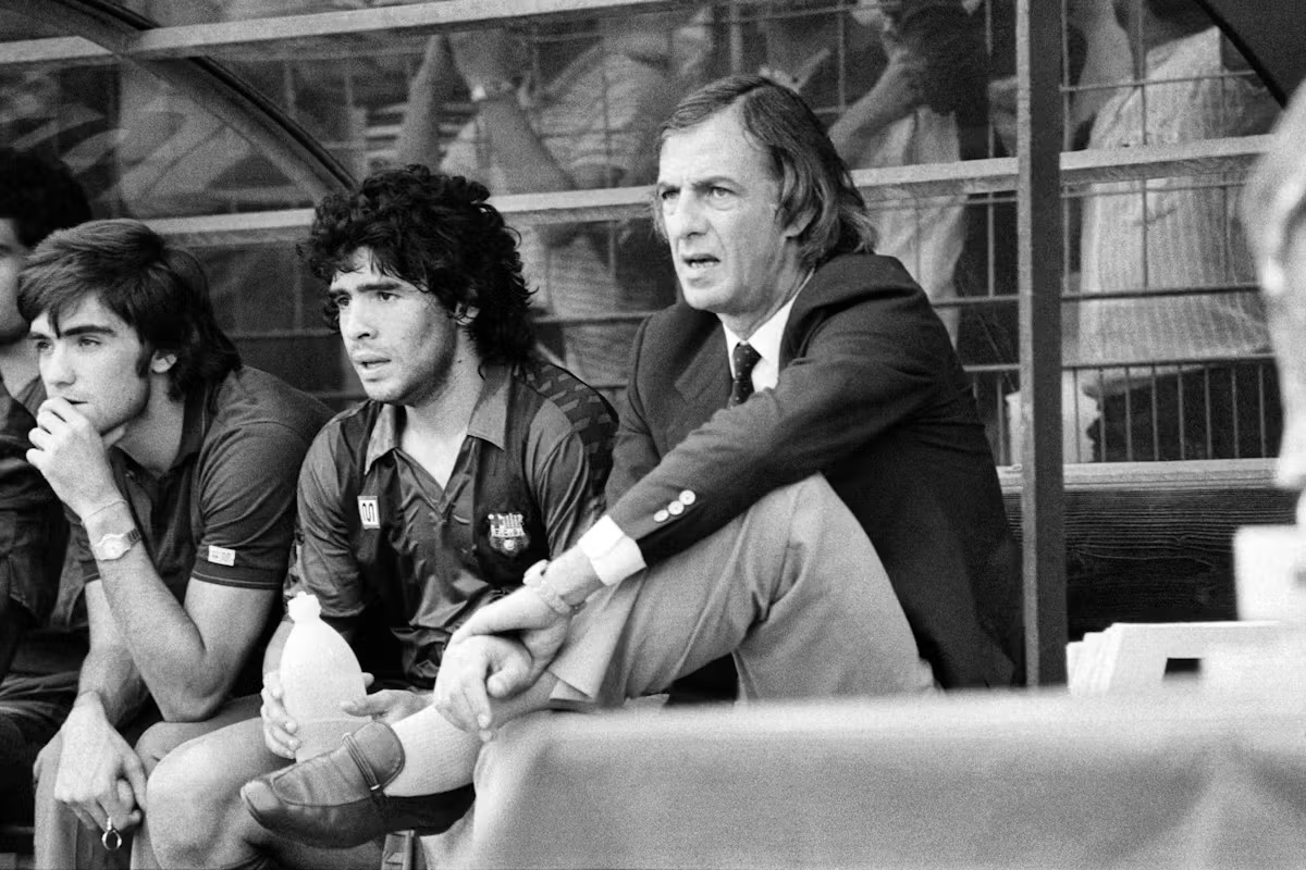 Cesar Luis Menotti Argentina Barcelona Cesar Luis Menotti Argentina Barcelona World Cup