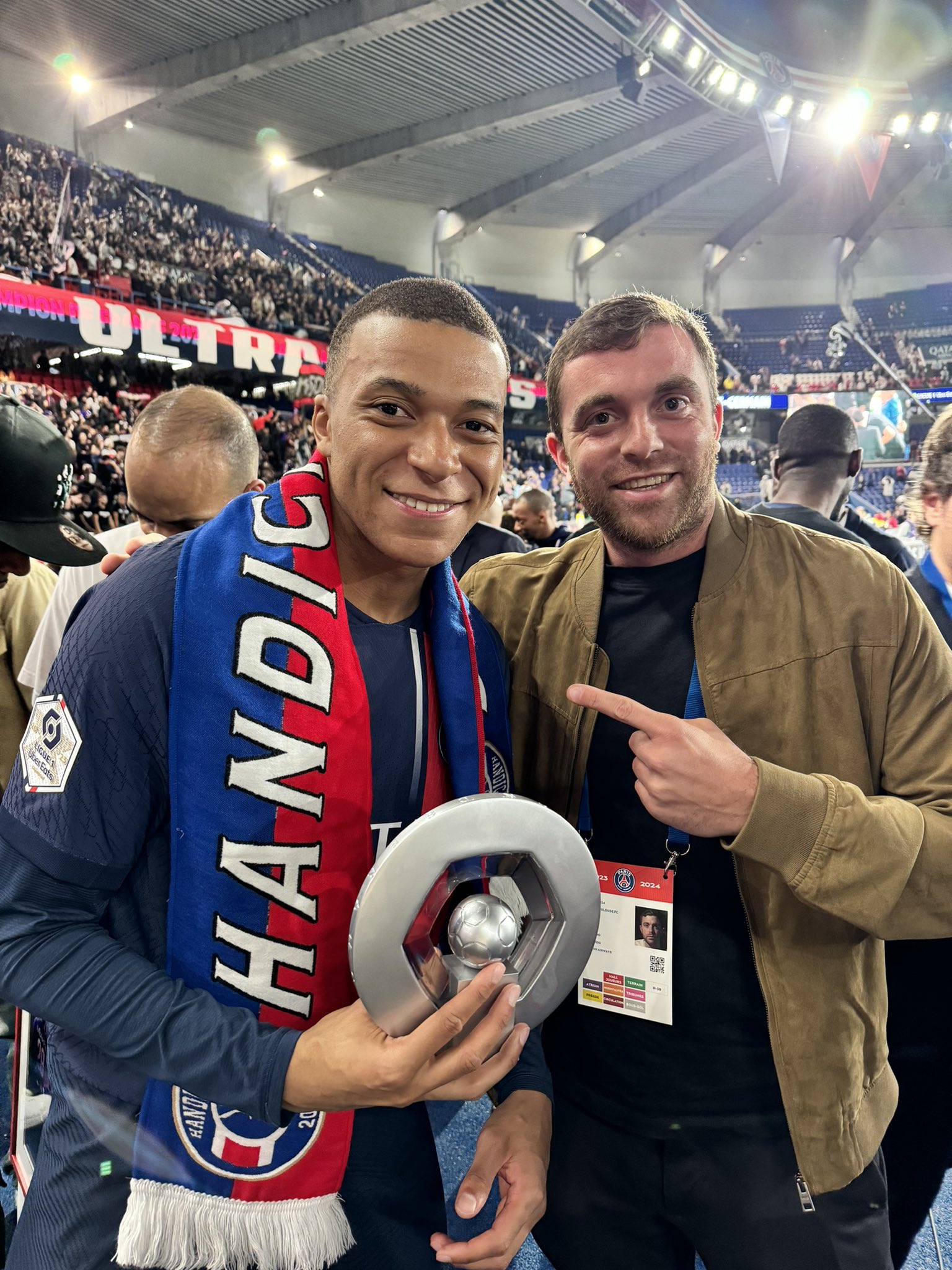 Mbappe and Romano