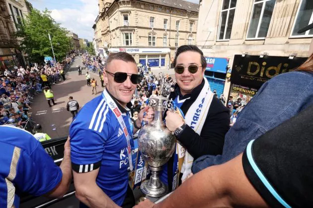 Jamie Vardy Leicester City Championship
