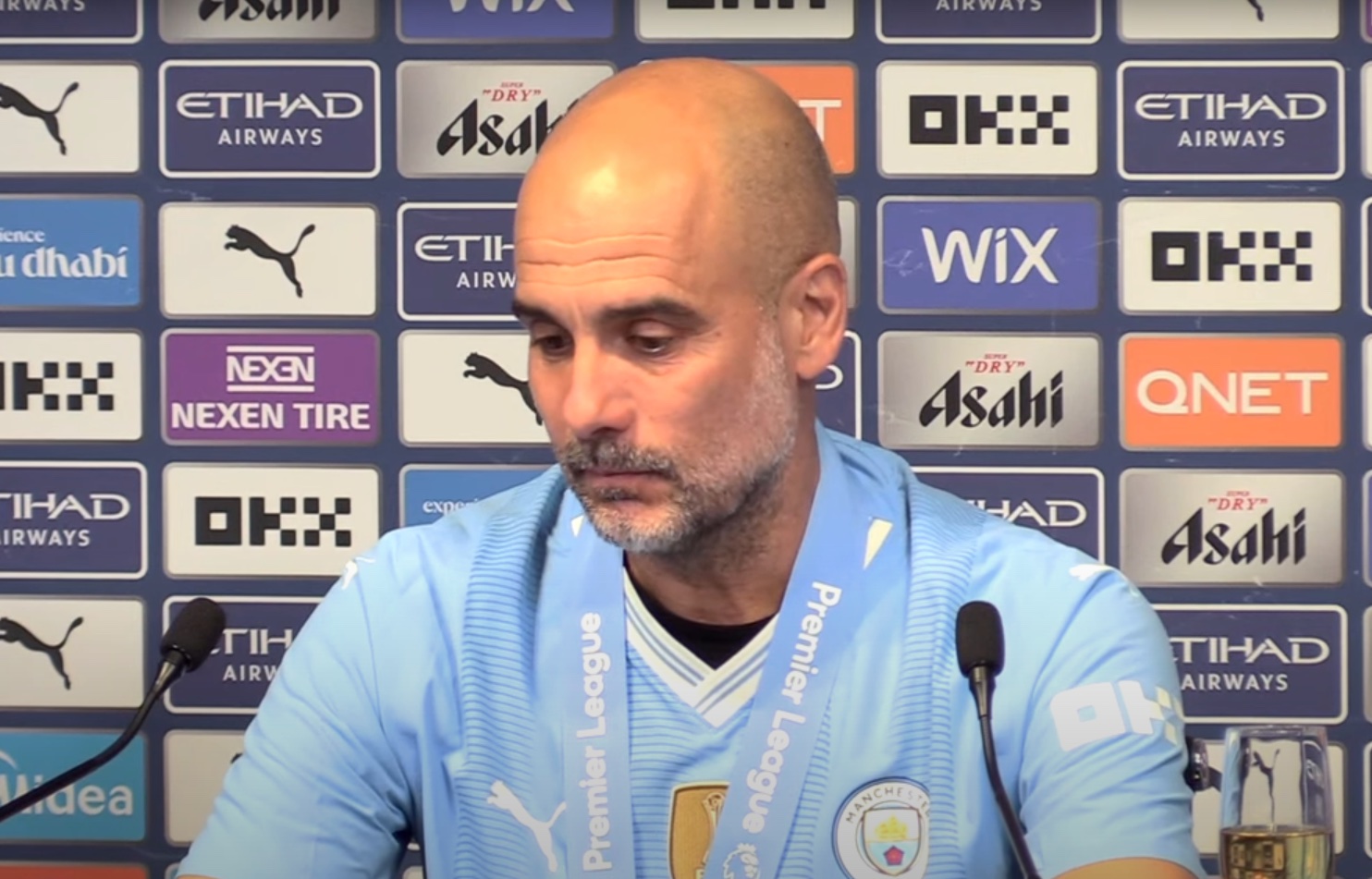 Pep Guardiola close to tears after Jurgen Klopp praise