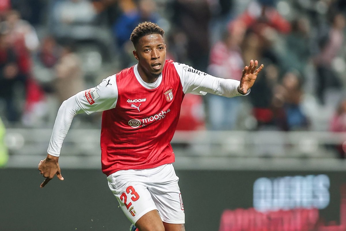 Simon Banza West Ham United Premier League West Ham United showing strong interest in Braga forward Simon Banza