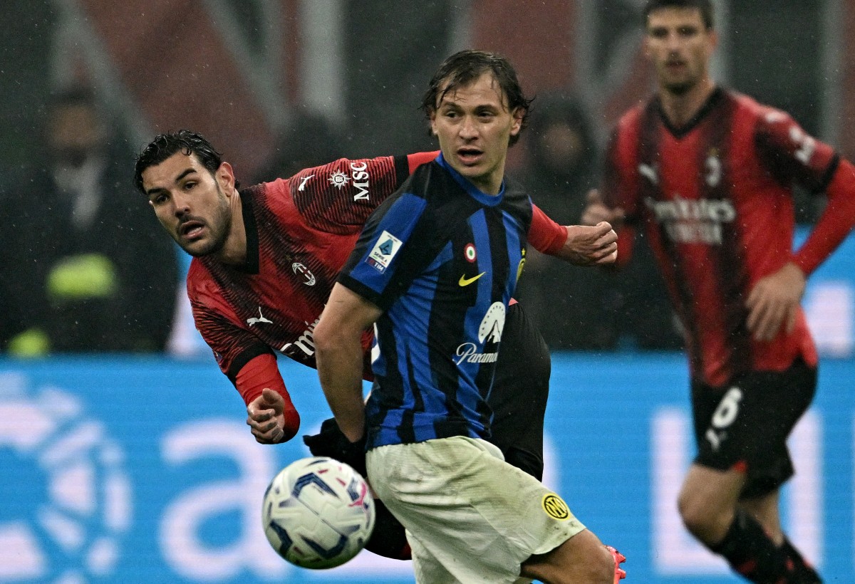 ac milan vs inter theo hernandez