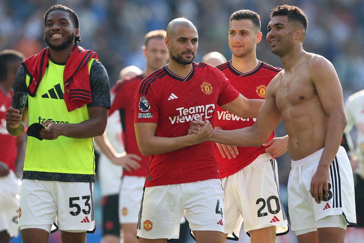 brighton man utd casemiro amrabat Sofyan Amrabat Man United