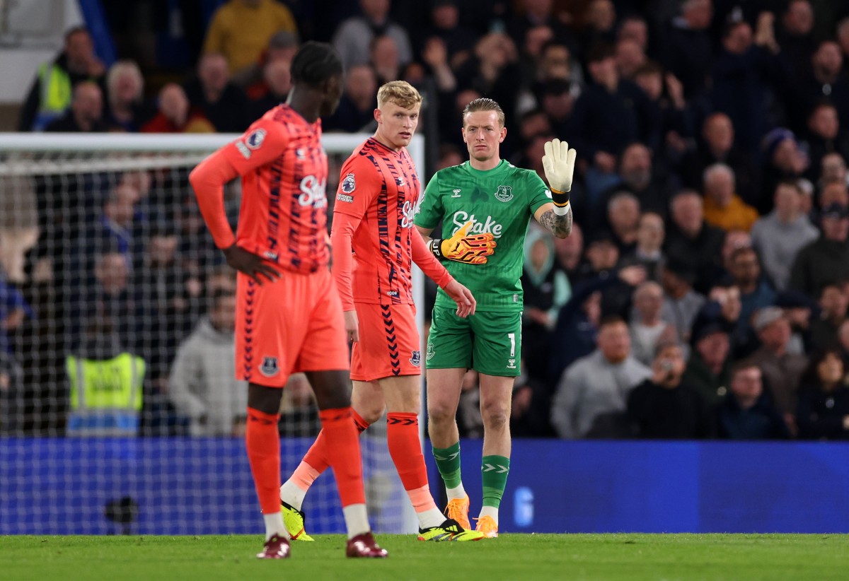 chelsea everton 6-0 pickford