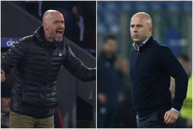 erik ten hag manchester united arne slot feyenoord