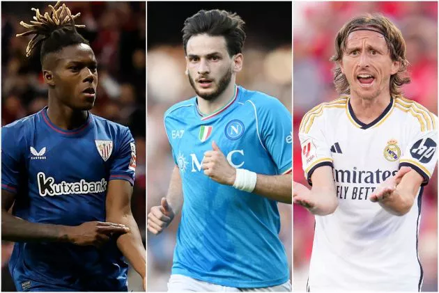 williams kvaratskhelia modric