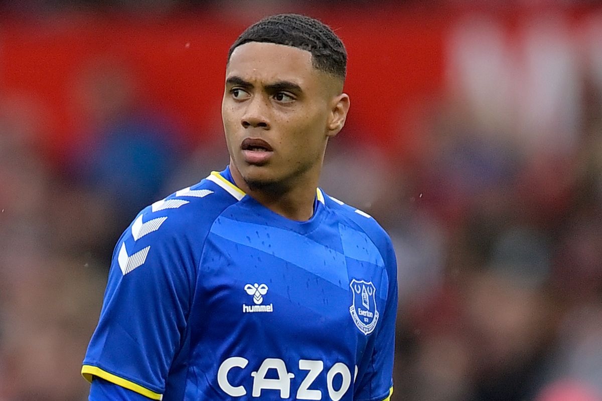 Lewis Dobbins Everton Aston Villa Lewis Dobbins Everton Aston Villa