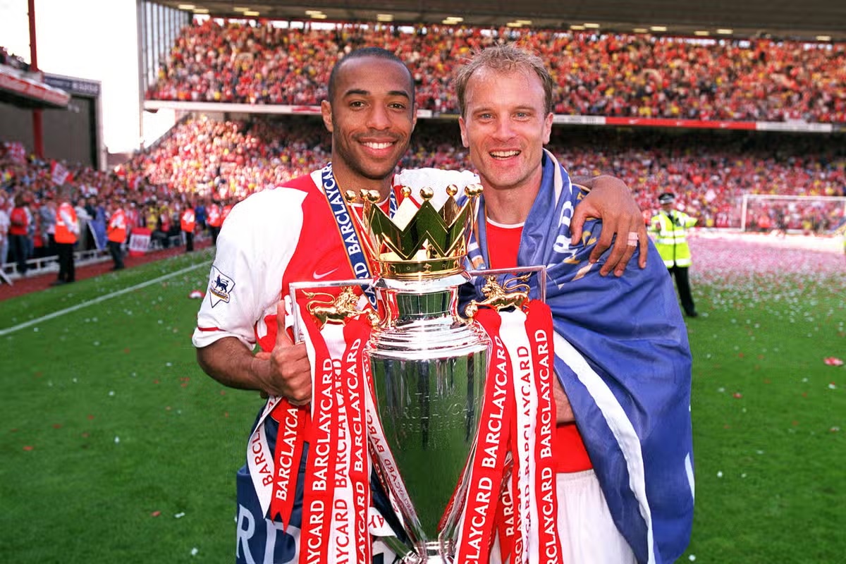 Thierry Henry Dennis Bergkamp Arsenal