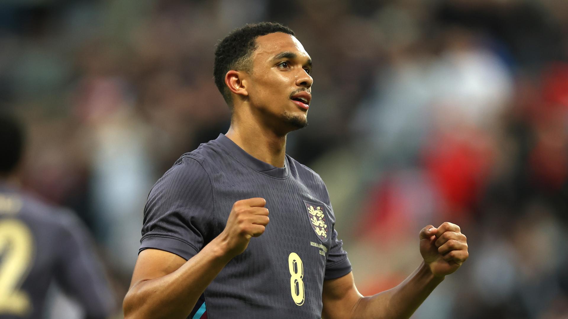 Liverpool's Trent Alexander-Arnold is set to start in midfield for England