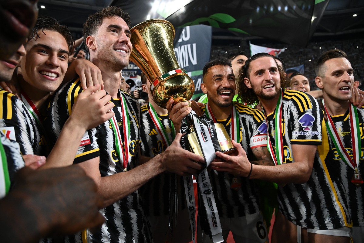 atalanta juve trophy rabiot vlahovic