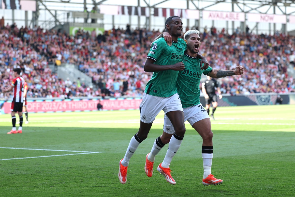 brentford newcastle isak bruno guimaraes