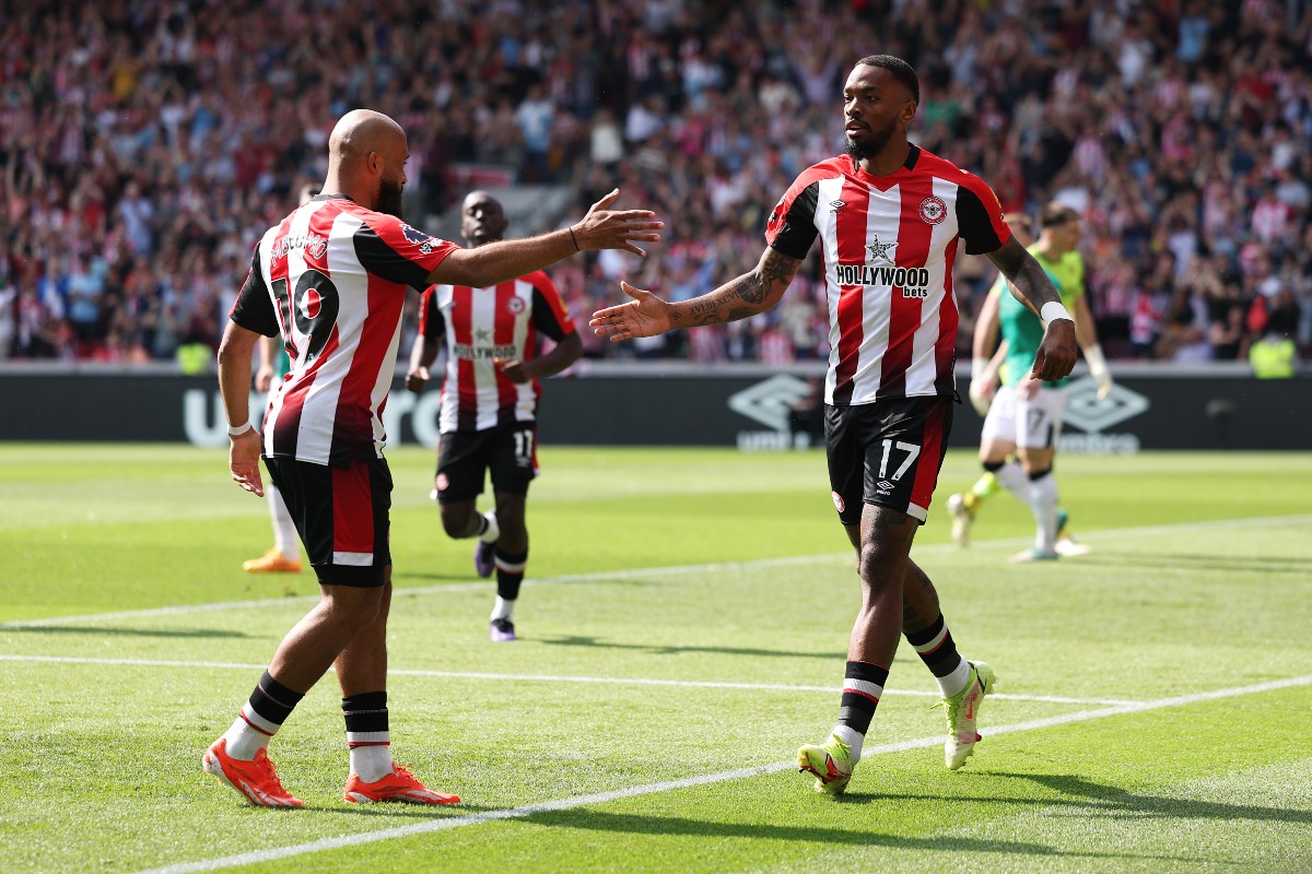 brentford vs newcastle ivan toney