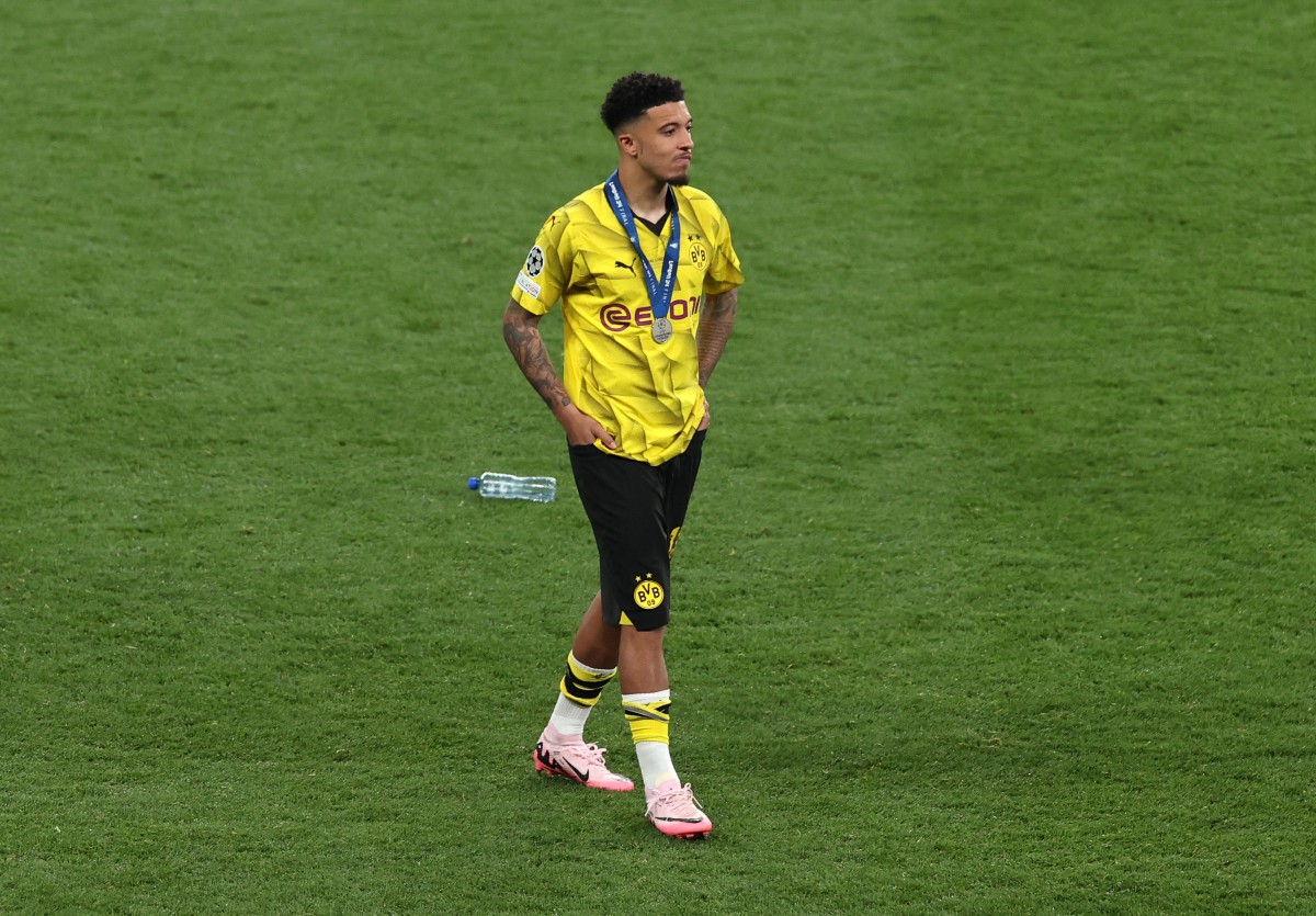 dortmund vs real madrid jadon sancho