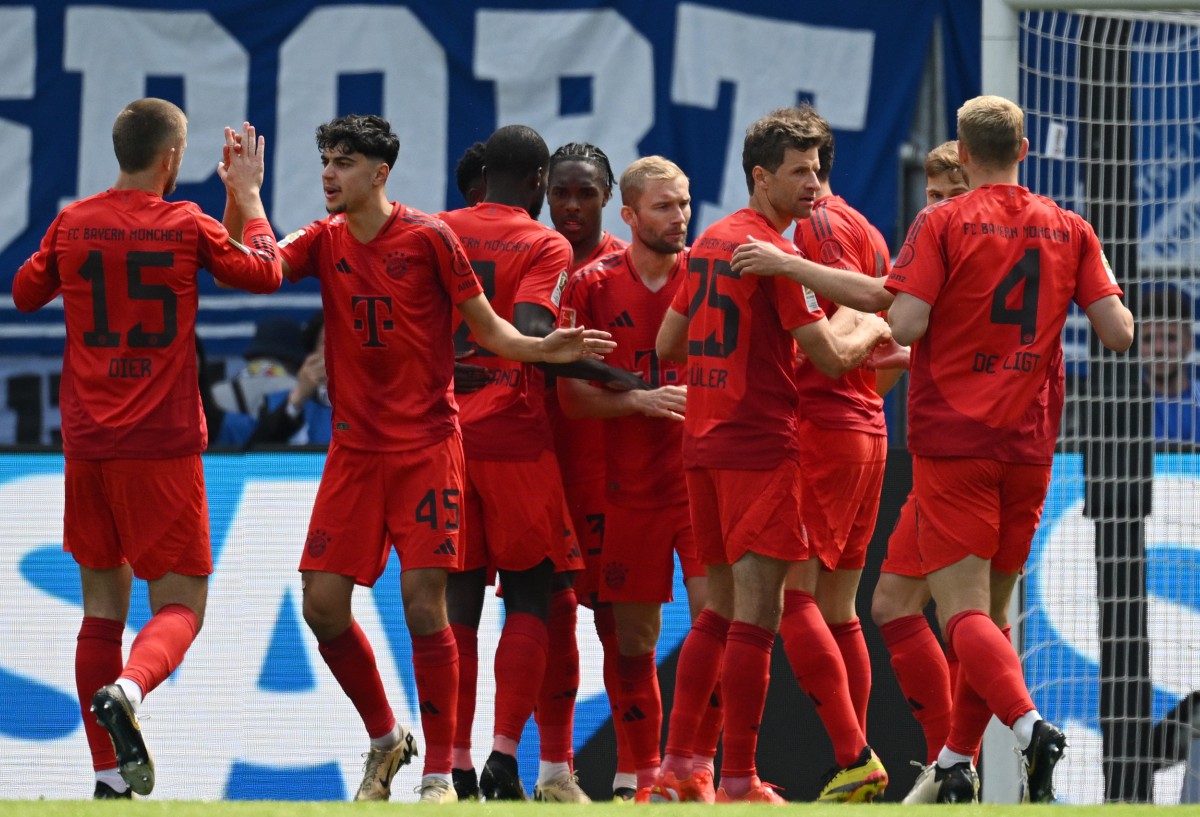hoffenheim vs bayern munich players mathys tel