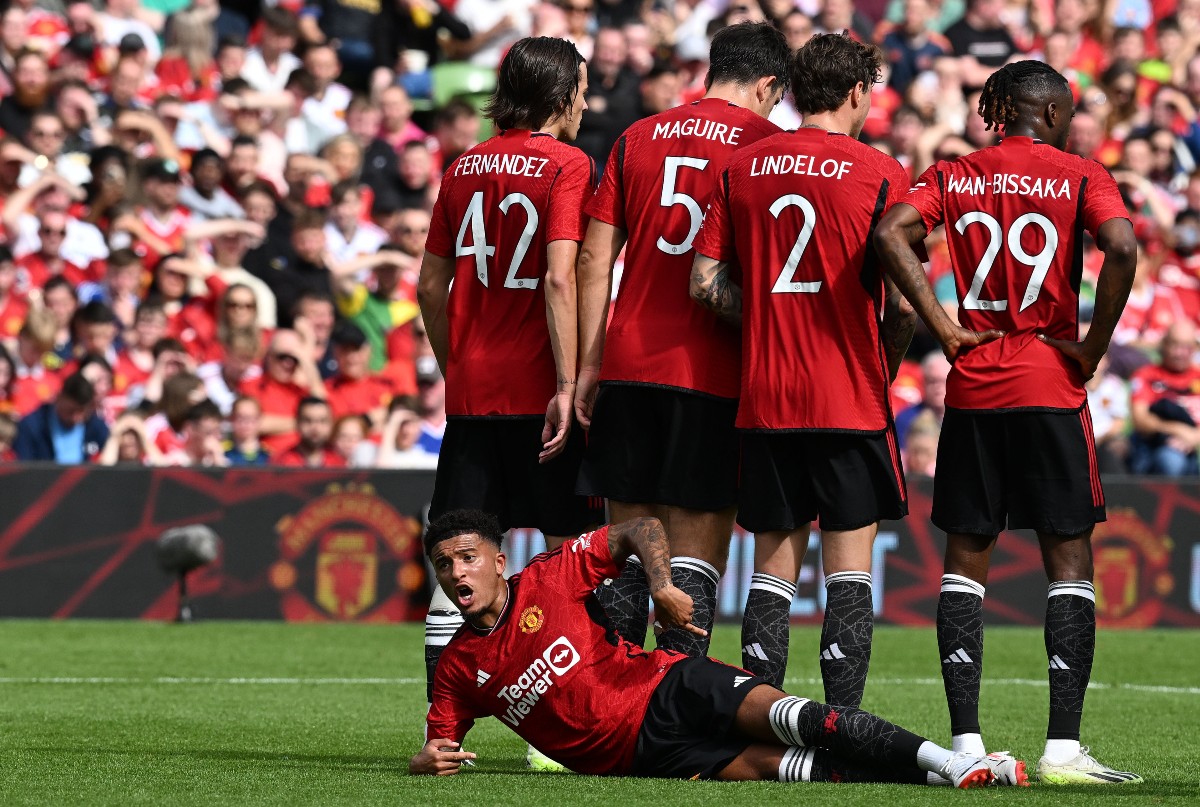 man united sancho lindelof maguire wan-bissaka