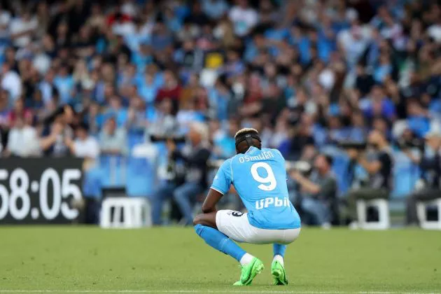napoli vs as roma victor osimhen