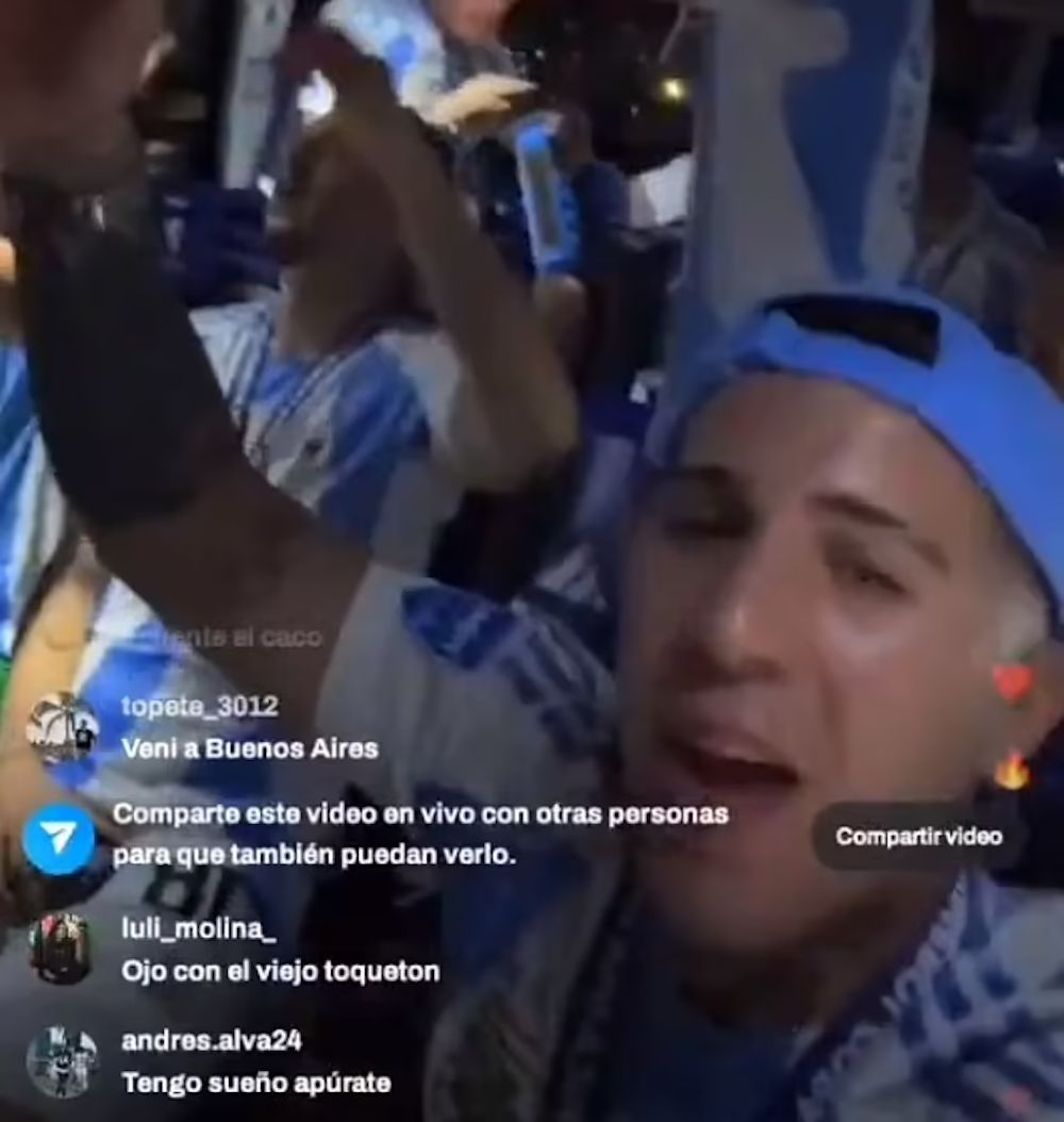 Enzo Fernandez was spotted chanting a controversial song about the French national team following Argentina's Copa America win.