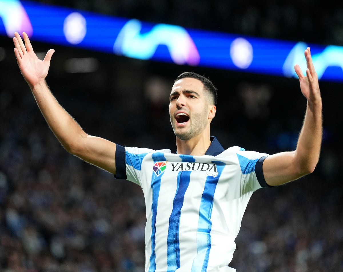 Real Sociedad vs Benfica Mikel Merino Mikel Merino expected to join Arsenal.