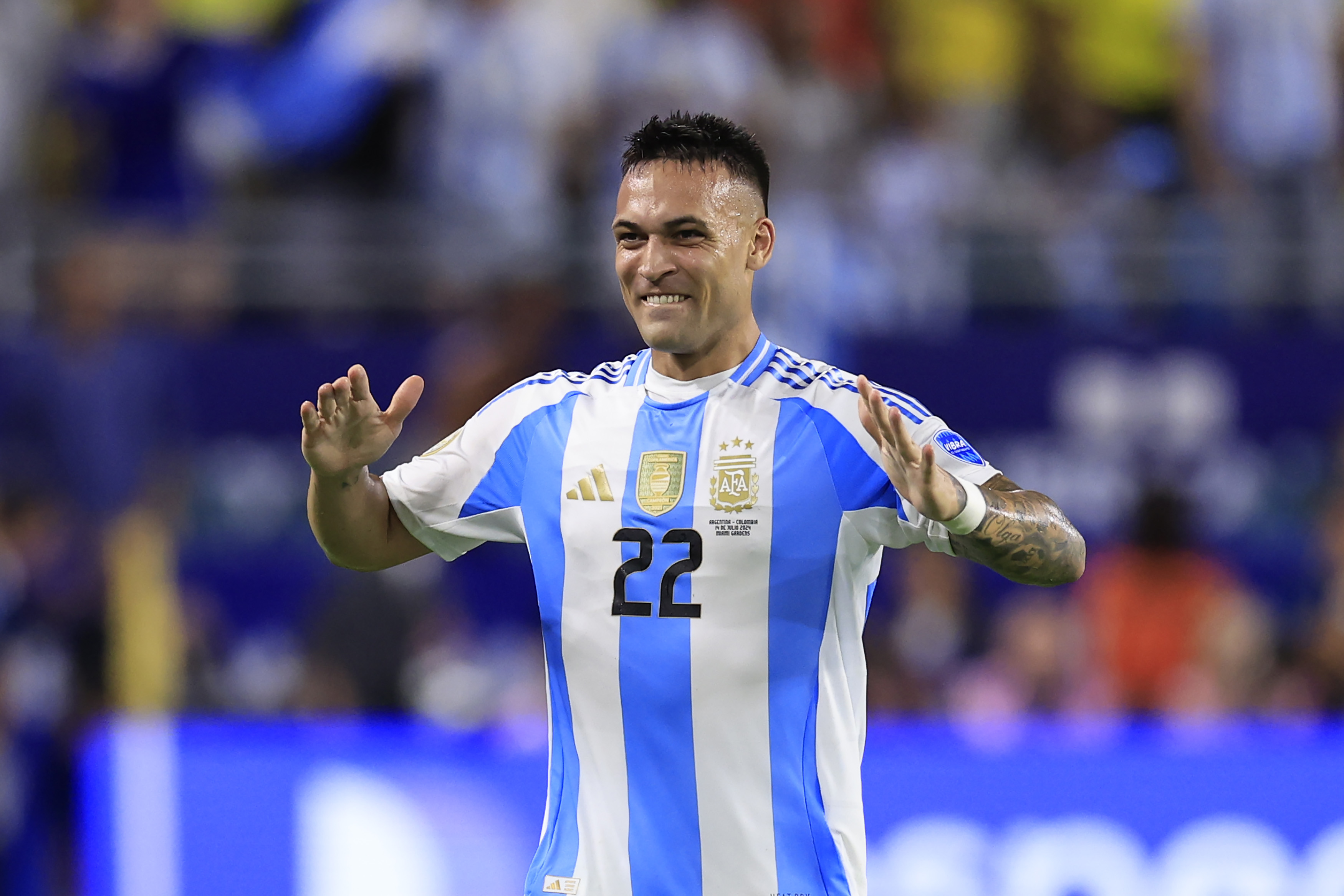 Chelsea want Inter captain, Lautaro Martinez, and will offer three players in part exchange (Photo by Buda Mendes/Getty Images)