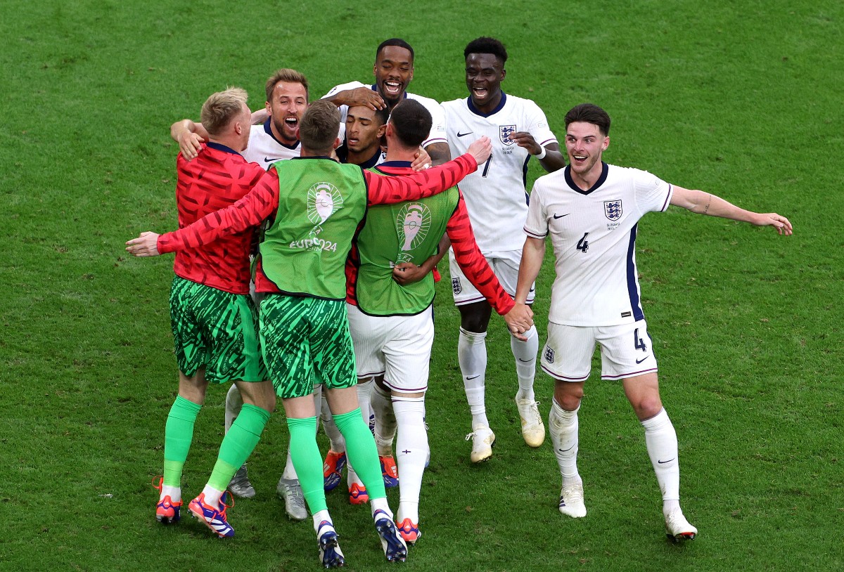 england slovakia celebrations