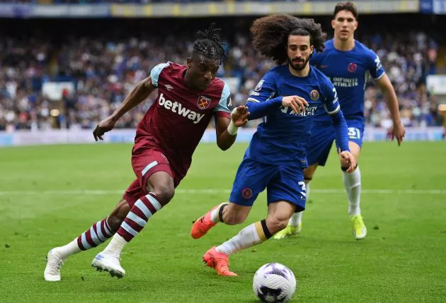 kudus cucurella west ham vs chelsea