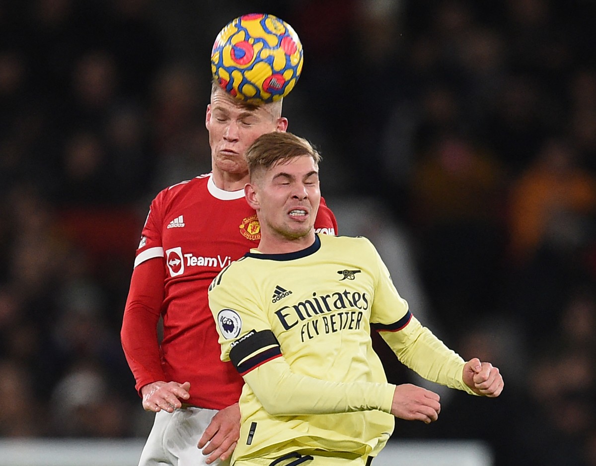 man utd arsenal mctominay smith rowe