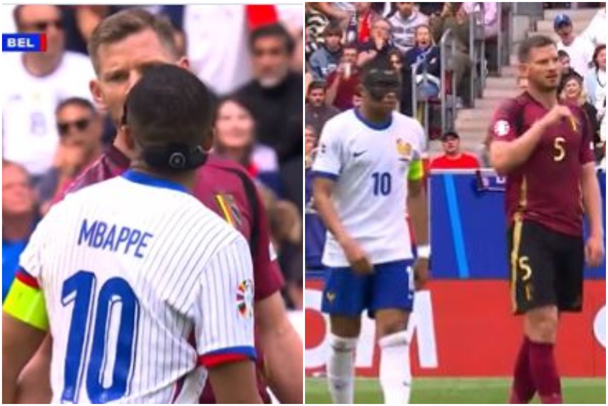 mbappe vertonghen row
