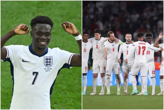 saka eng swi sancho shaw rashford kane