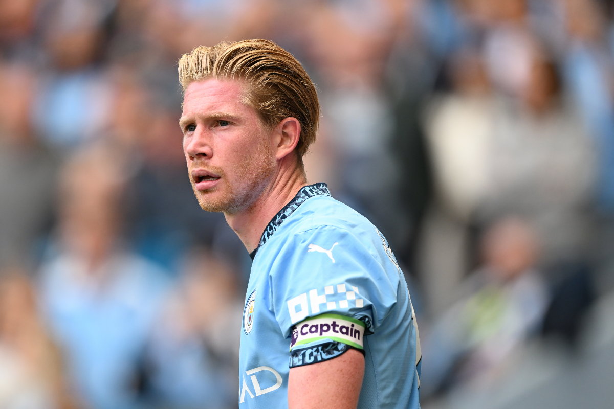 Will Kevin De Bruyne leave Man City in 2025? (Photo by Michael Regan/Getty Images)