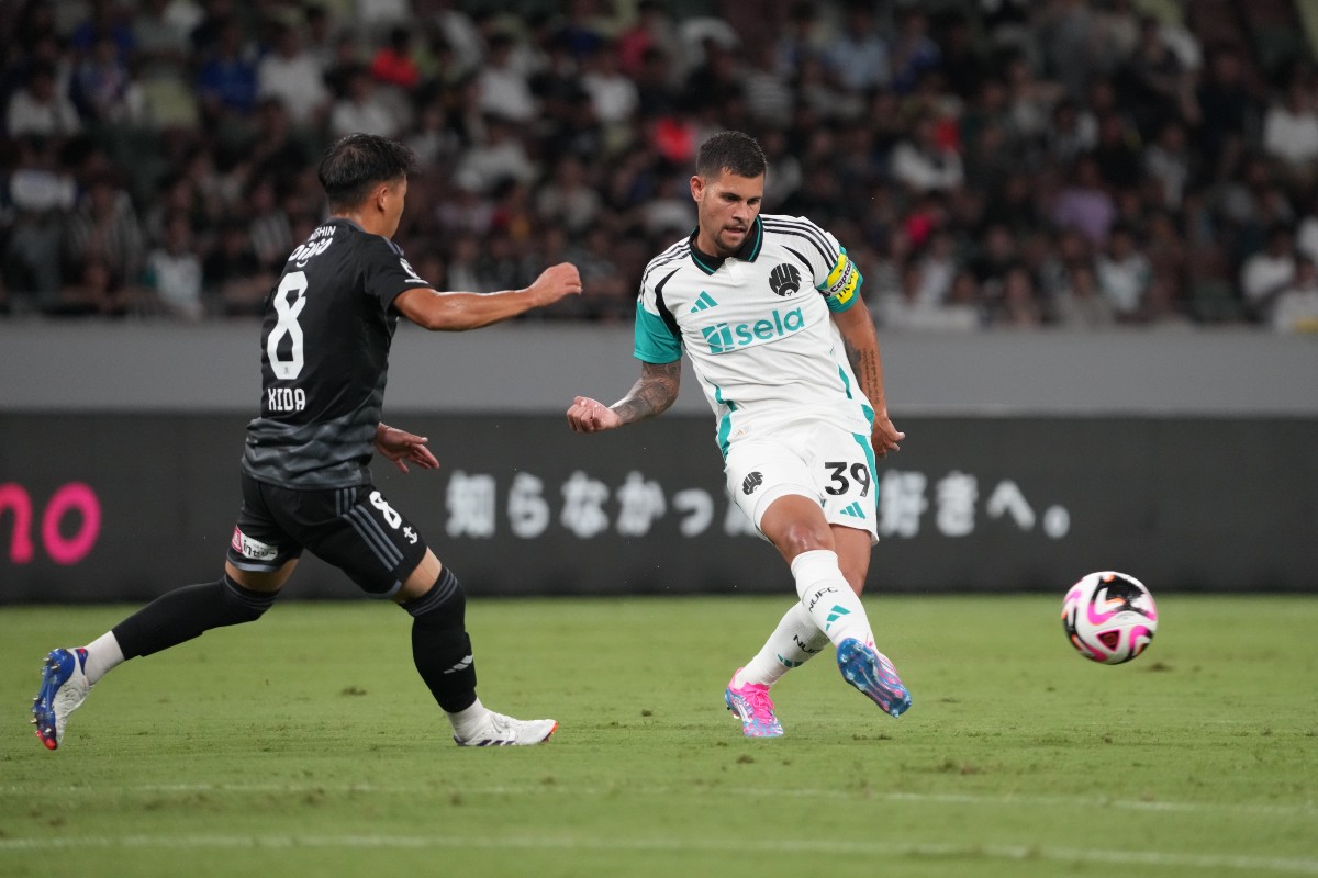 newcastle friendly bruno guimaraes