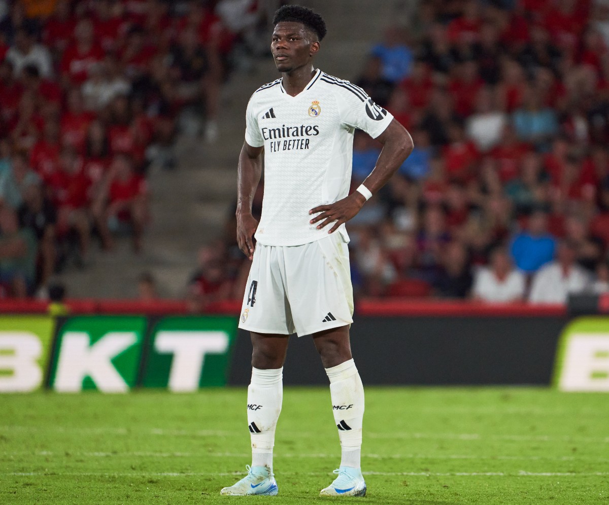 Aurelian Tchouameni Real Madrid Real Mallorca Aurelian Tchouameni Real Madrid Real Mallorca