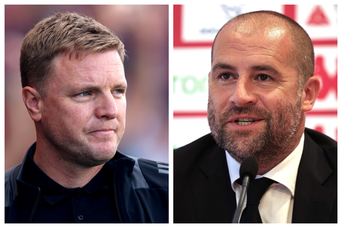 Eddie Howe and Paul Mitchell do not get on at Newcastle United.