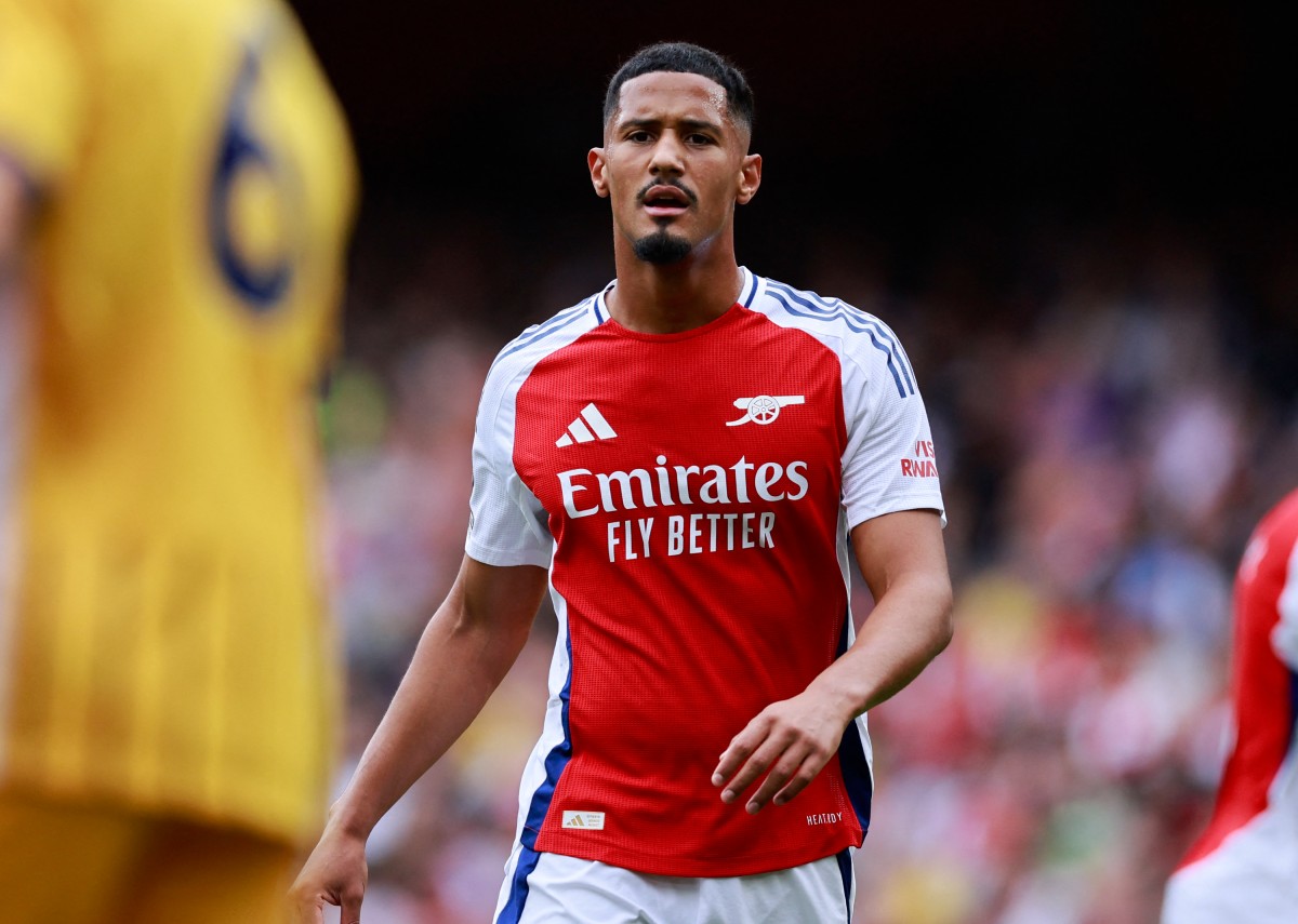 arsenal vs brighton william saliba arsenal vs brighton william saliba