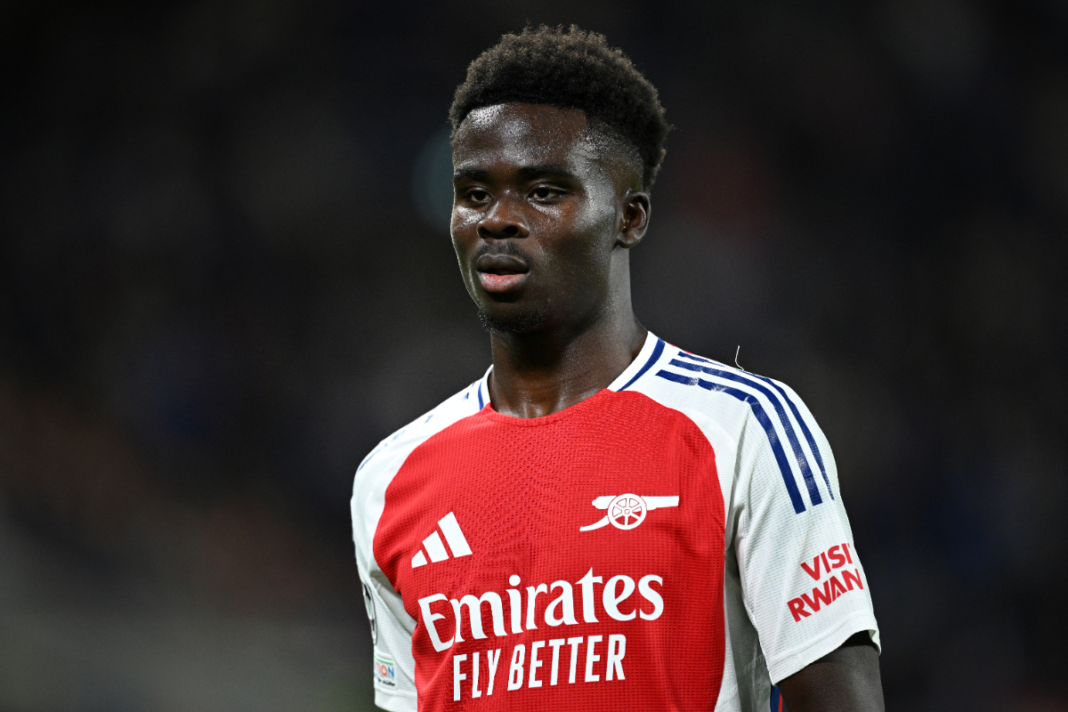 Bukayo Saka Arsenal.