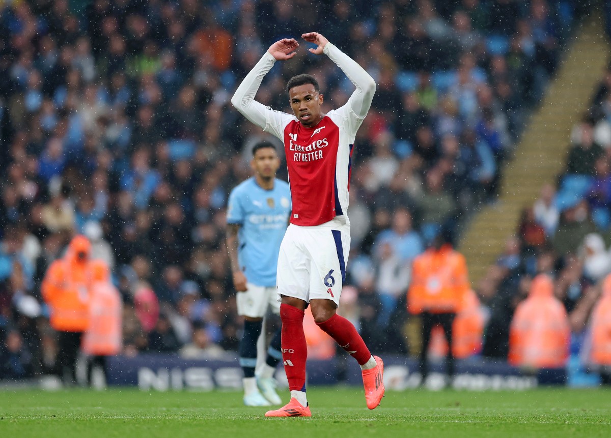 city vs arsenal gabriel magalhaes