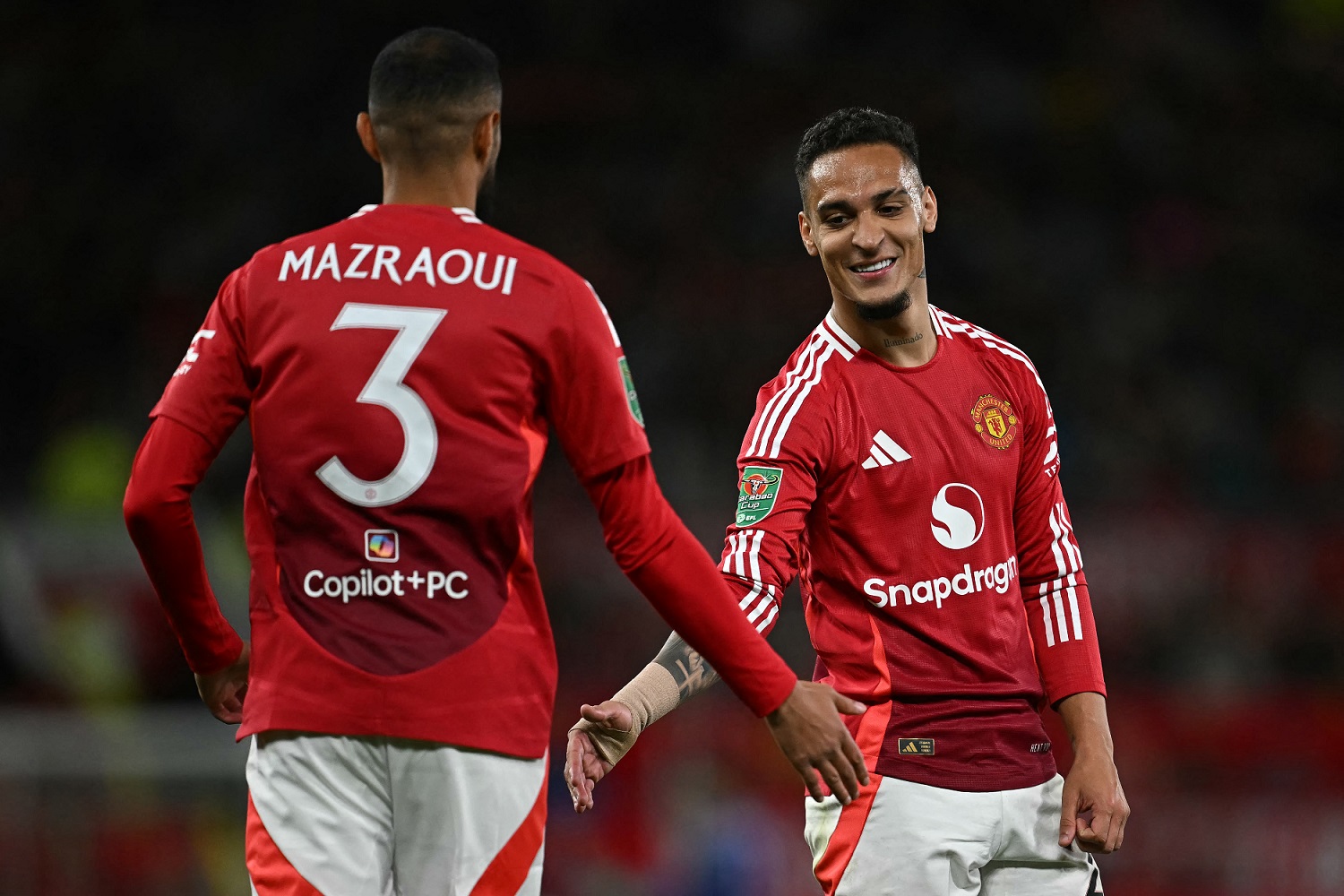 Man United winger Antony is linked with a move away from the club