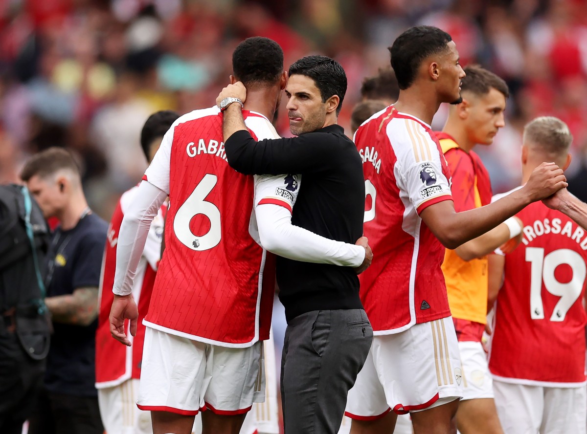 gabriel magalhaes and mikel arteta gabriel magalhaes and mikel arteta