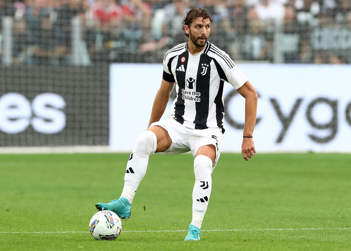 Manuel Locatelli in action for Juventus. (Photo by Marco Luzzani/Getty Images)
