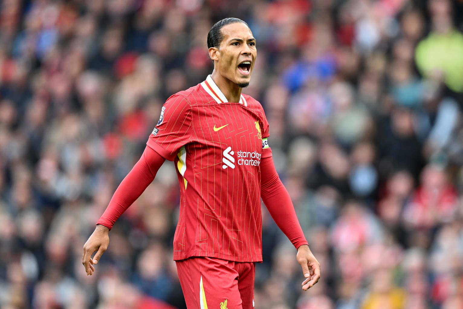 Liverpool defender Virgil Van Dijk Liverpool defender Virgil Van Dijk