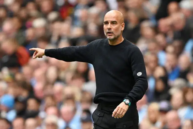 Pep Guardiola Man City