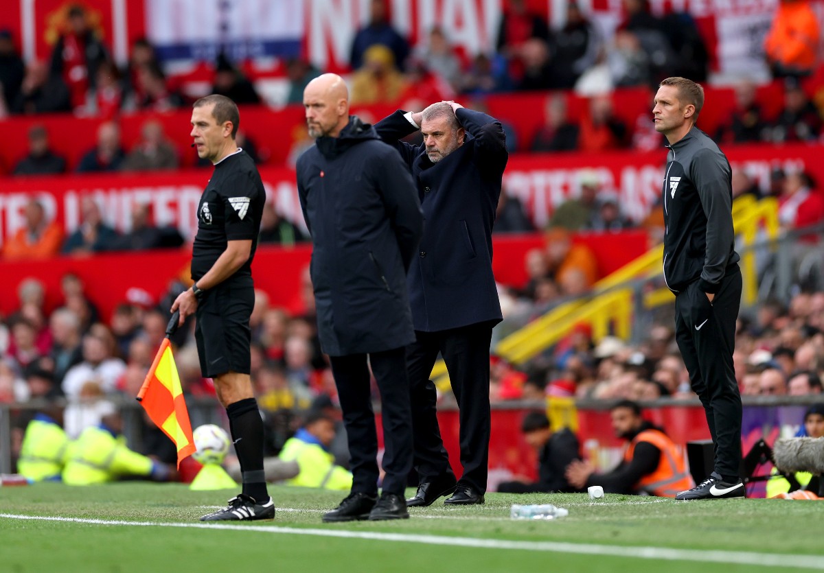 Erik ten Hag at Old Trafford.