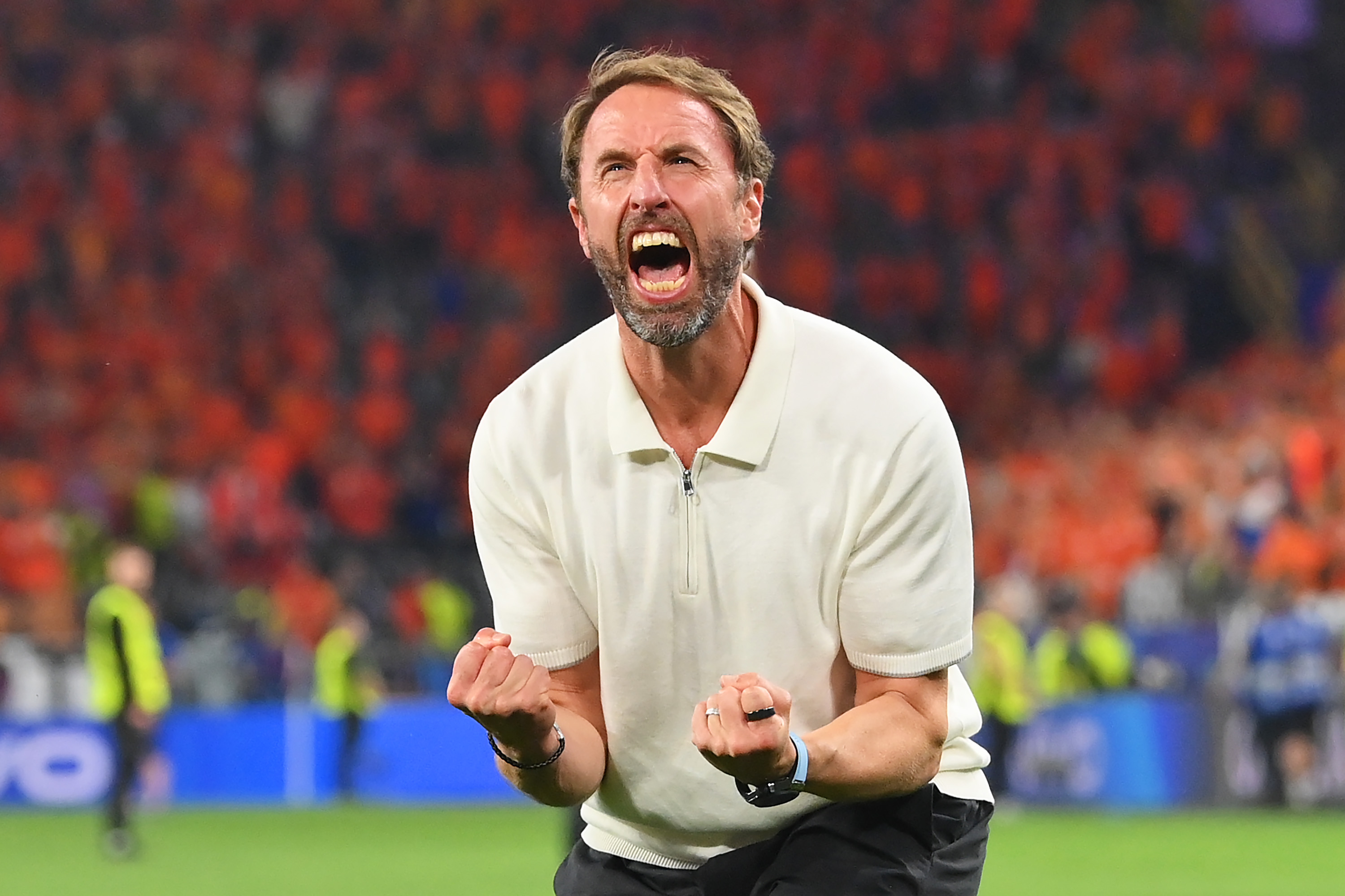 Prospective new Everton owners, the Friedkin Group, are considering Gareth Southgate as their new manager (Photo by Stu Forster/Getty Images)