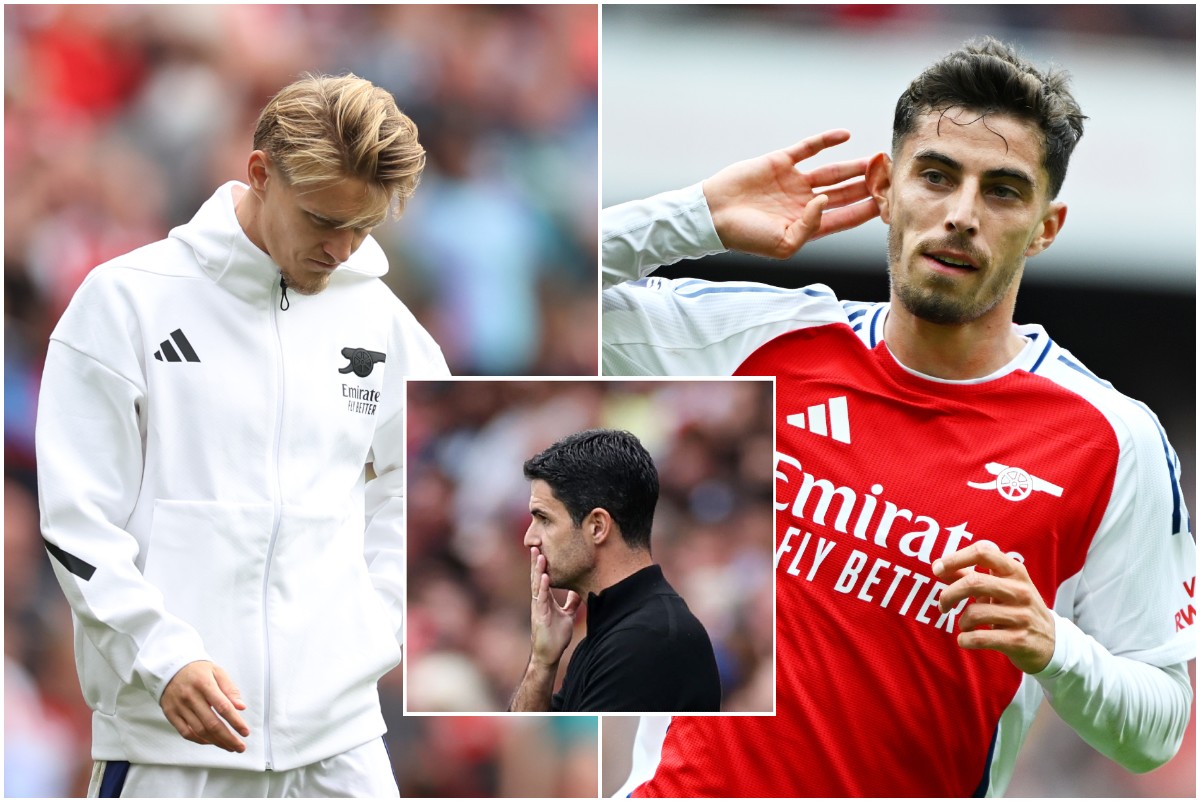 odegaard havertz arteta
