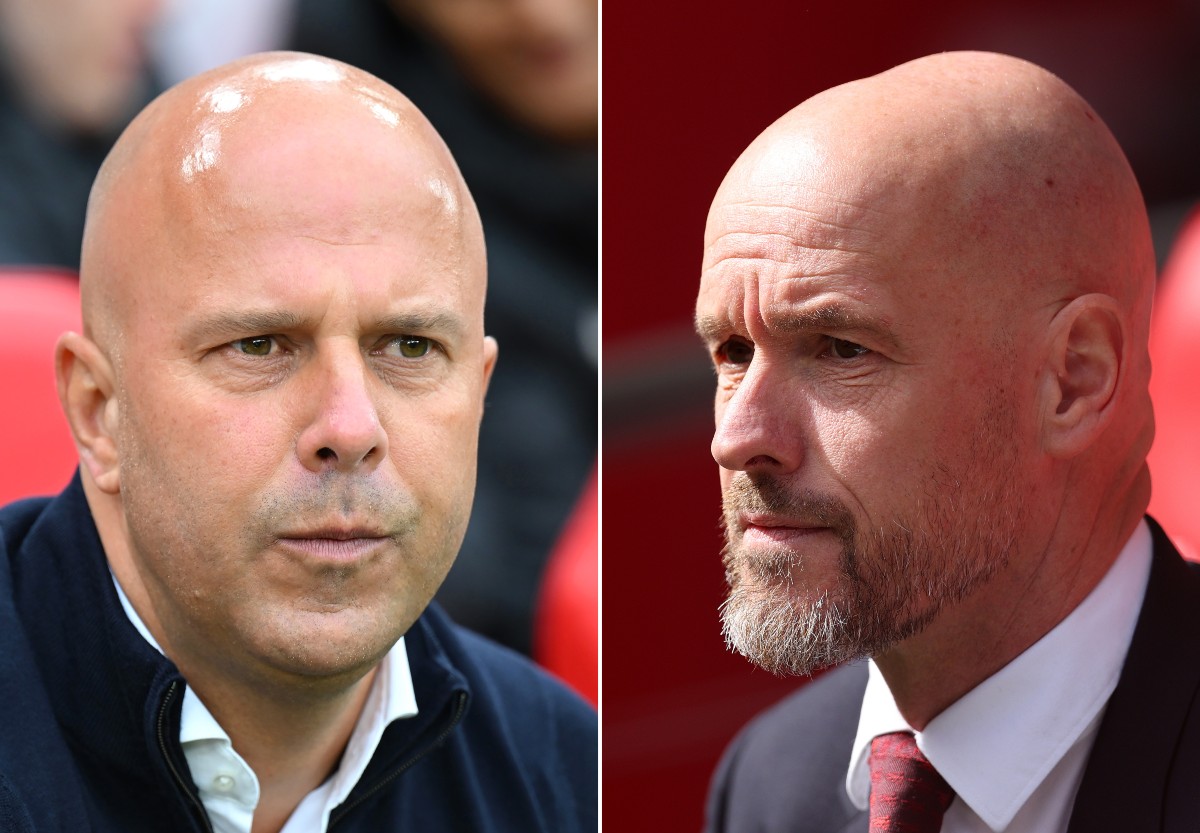 united liverpool arne slot and erik ten hag united liverpool arne slot and erik ten hag