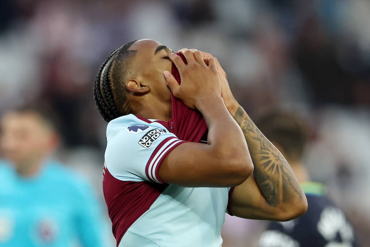 Crysencio Summerville has struggled at West Ham United since joining from Leeds United