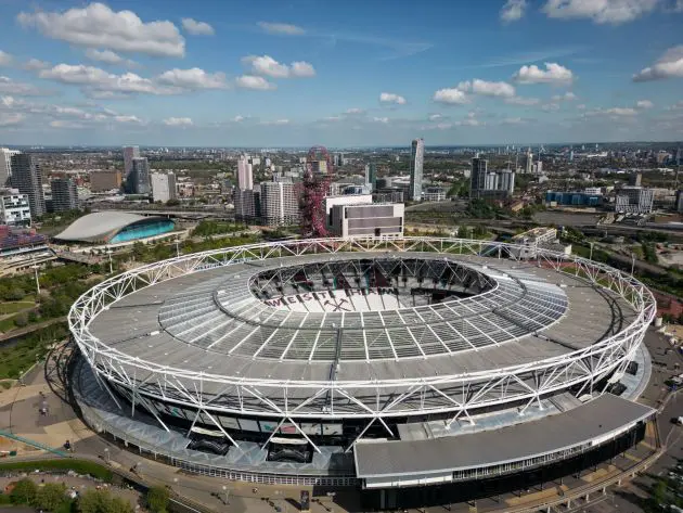 London Stadium, home of West Ham United