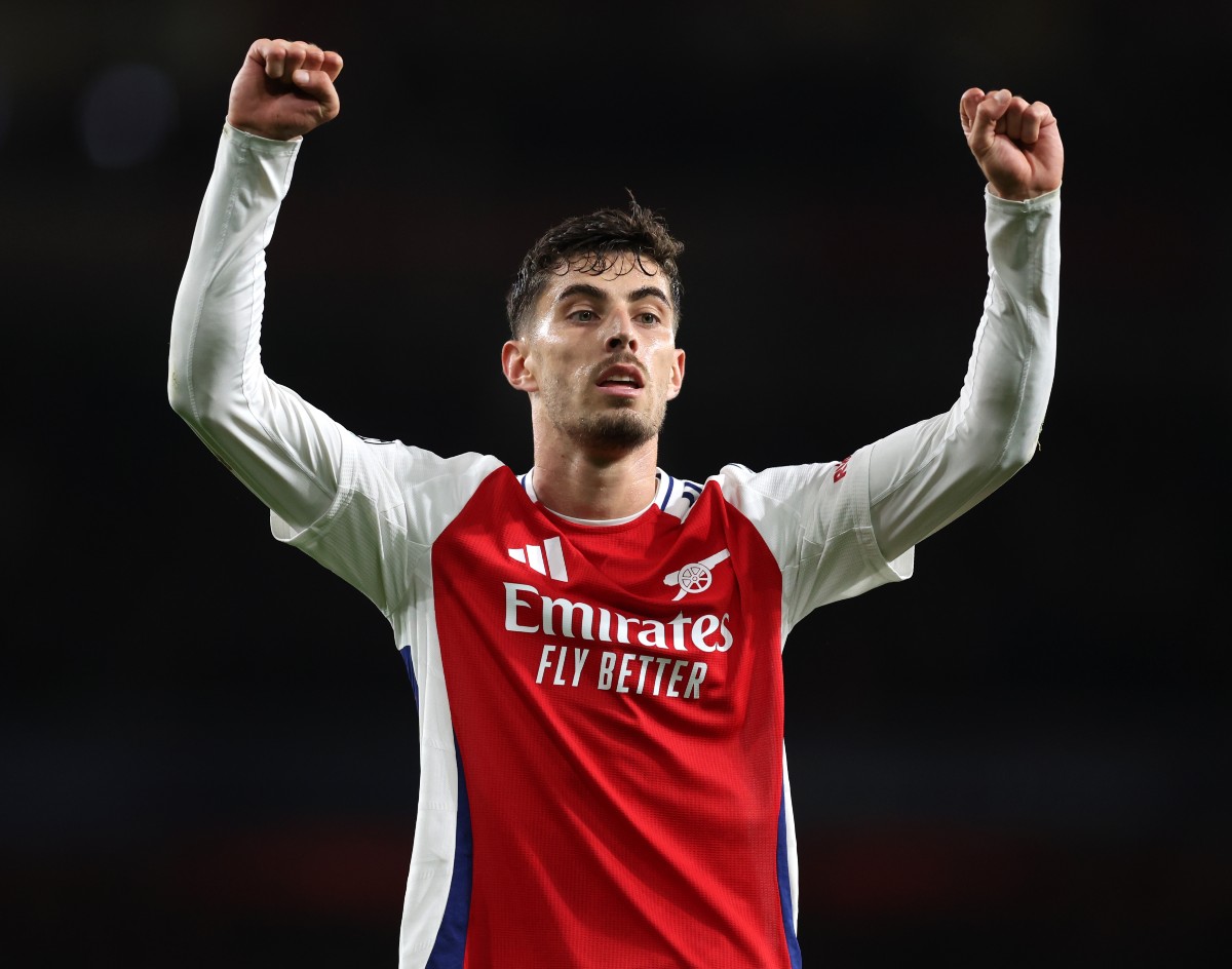 Arsenal vs PSG Kai Havertz Arsenal vs PSG Kai Havertz